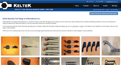 Desktop Screenshot of keltektool.com