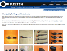 Tablet Screenshot of keltektool.com